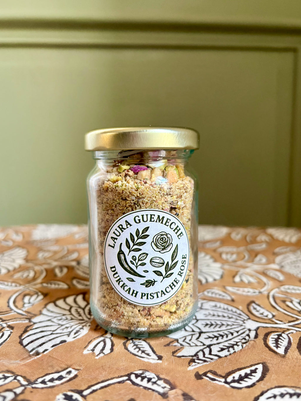 Dukkah pistaches/noisettes et rose