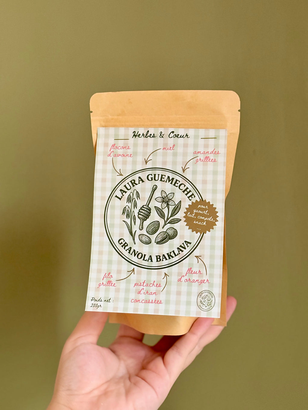 Granola baklava