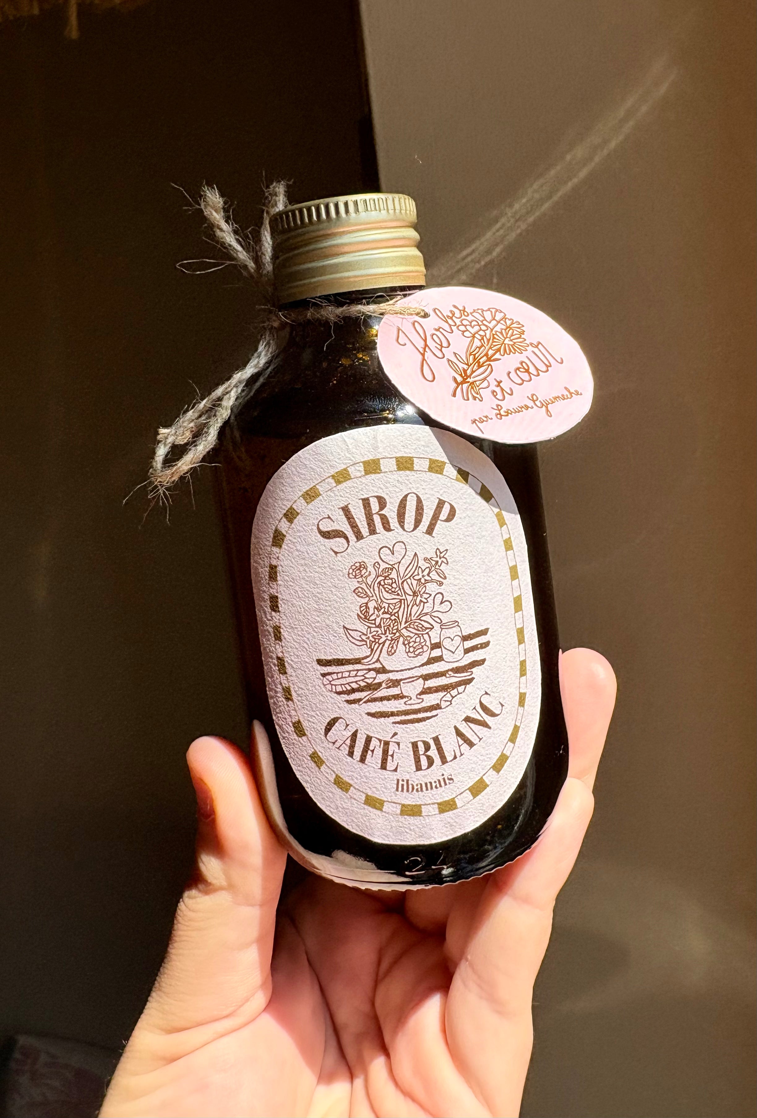 Sirop café blanc libanais ✨