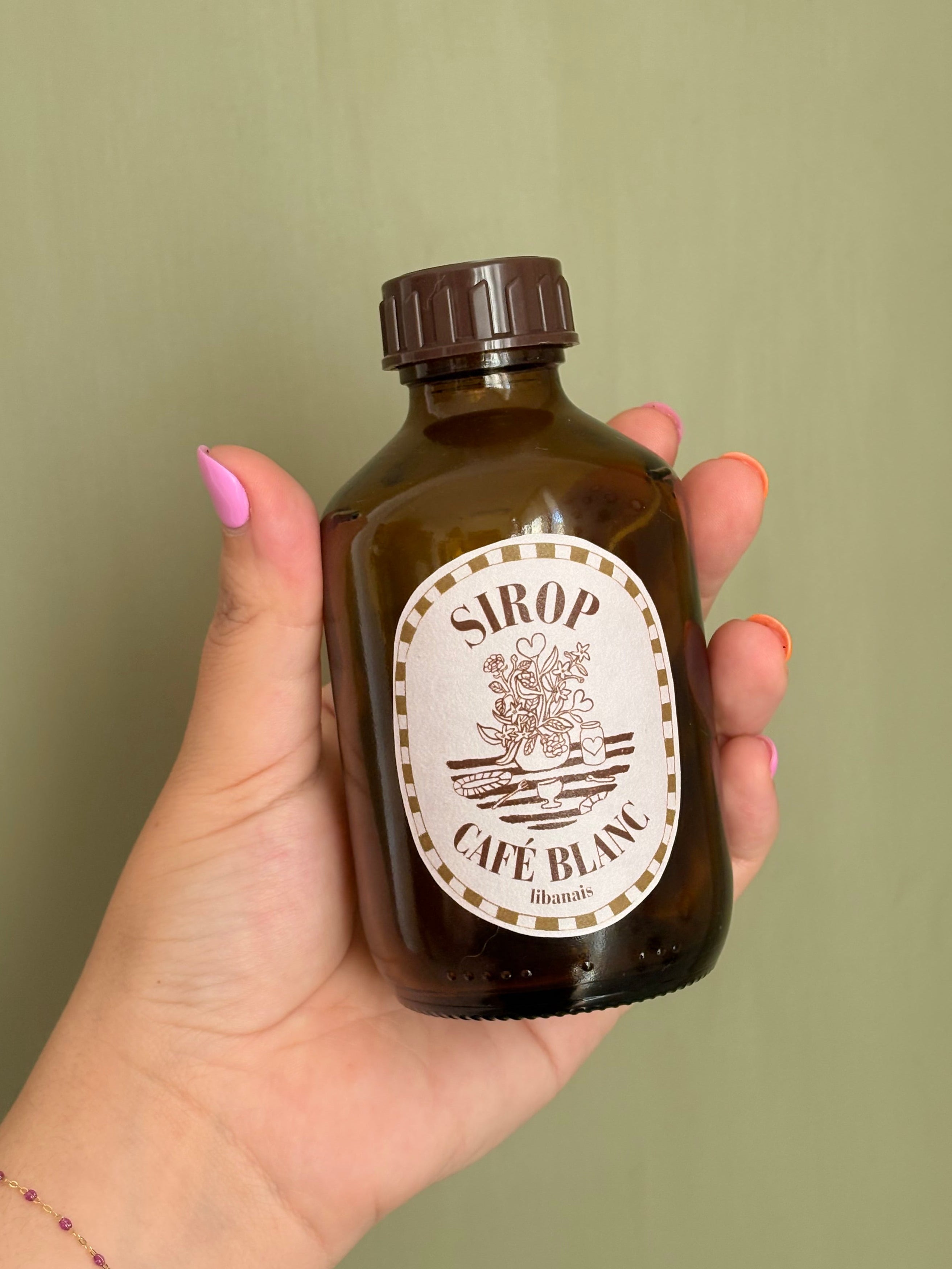 Sirop café blanc libanais ✨