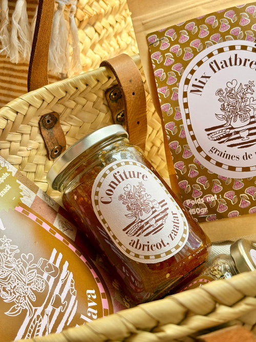 Confiture abricot zaatar