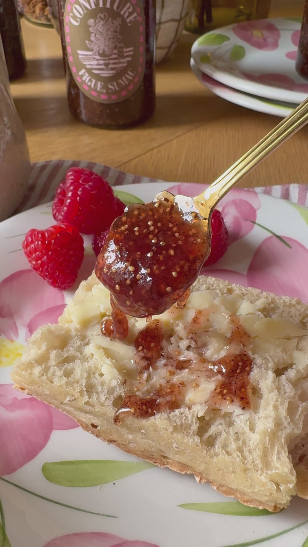 Confiture de figue et sumac